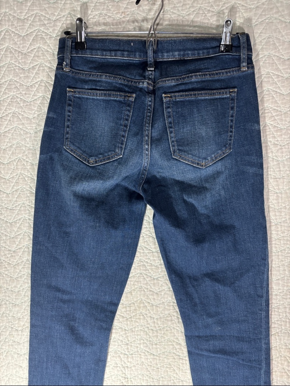 GAP Women's Straight Leg Jeans - Medium Blue Wash - Picture 6 of 8